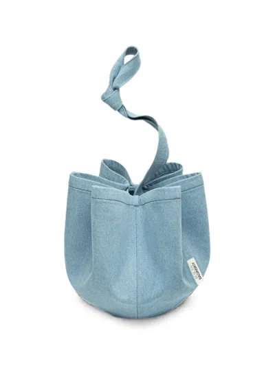 Ruslan Baginskiy Denim Bucket Bag In Blue