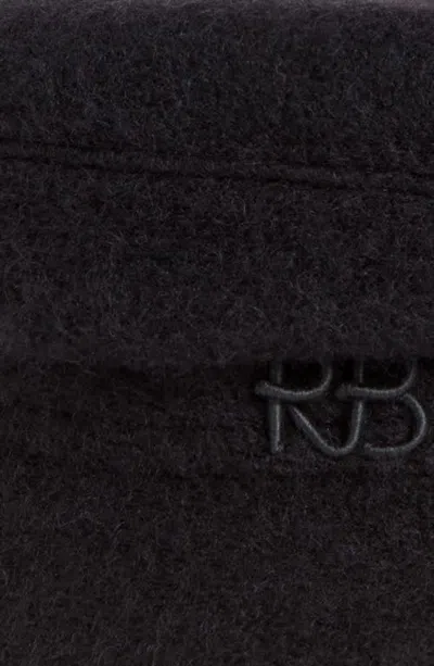 Ruslan Baginskiy Wool Blend Beret Cap In Black