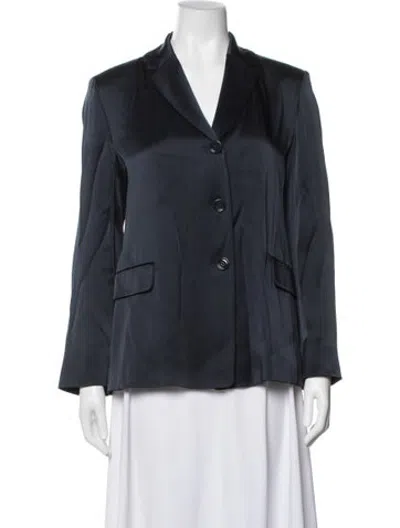 Pre-owned S Max Mara Blazer In Blue