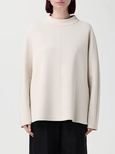 S Max Mara ' Crepe Blouse In White