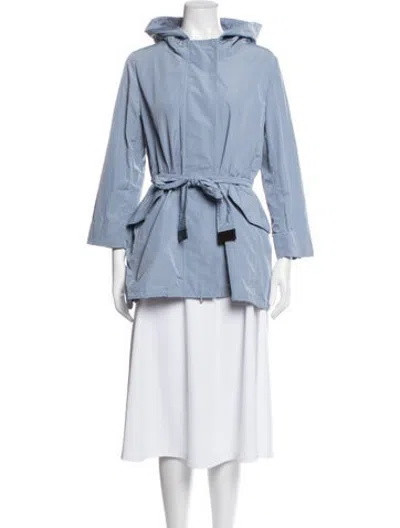 Pre-owned S Max Mara Parka In Blue