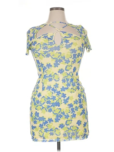 Pre-owned Sabo Cocktail Dress In Yellow