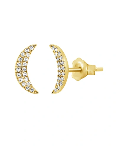 Sabrina Designs 14k 0.012 Ct. Tw. Diamond Earrings In Gold
