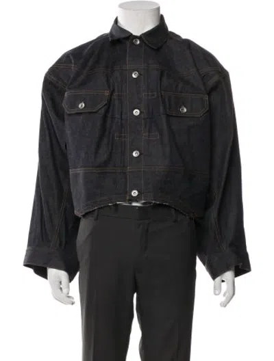 Pre-owned Sacai Denim Jacket In Multicolor