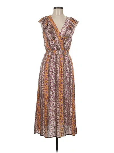 Pre-owned Sadie & Sage Casual Dress In Brown