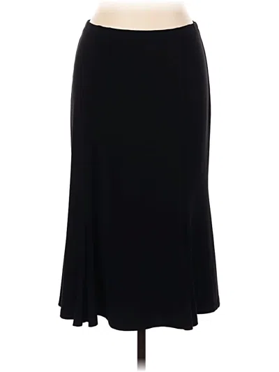 Pre-owned Sag Harbor Formal Skirt In Black