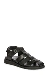 Saint G Neive Ankle Strap Fisherman Sandal In Black