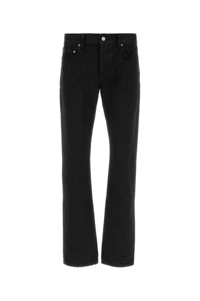 Saint Laurent Black Denim Jeans For Men