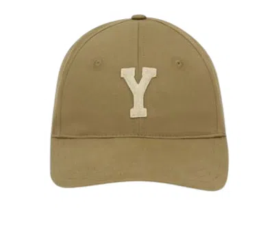 Saint Laurent Cap With Visor In Beige