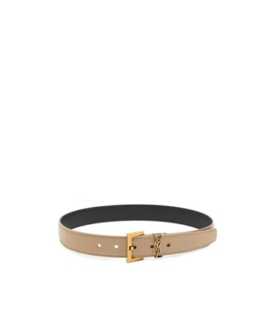 Saint Laurent Casual Belt In Multi
