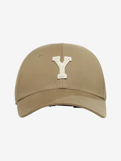 Saint Laurent Green Gabardine Y Cap