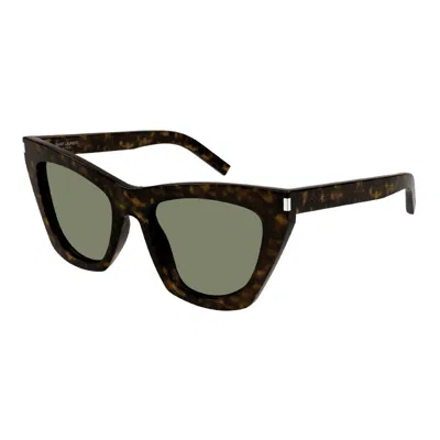 Saint Laurent Mini Sl214kate Sunglasses In Multi