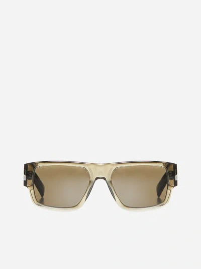 Saint Laurent Sl 659 Sunglasses In Taupe