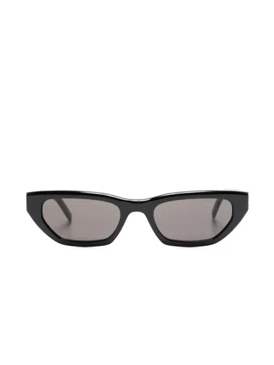 Saint Laurent Sl M126 Cat-eye Sunglasses In Schwarz