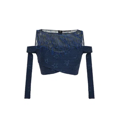 Saint Ones Women's Blue Luma Top