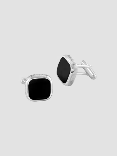 Saks Fifth Avenue Men's Collection 925 Sterling Silver & Agate Cufflinks
