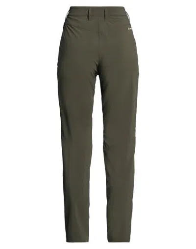 Salewa Puez Woman Pants Dark Green Size 12 Polyamide, Elastane