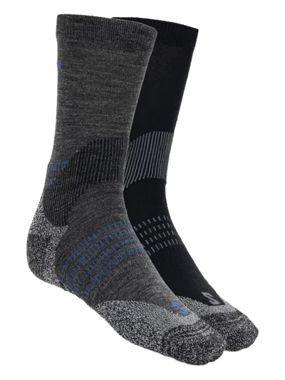 Salomon Anthracite Cotton Underwear In Grey