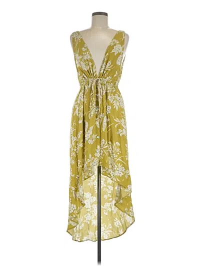 Pre-owned Saltwater Luxe Casual Dress In Yellow