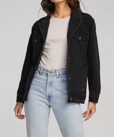 Saltwater Luxe Stevie Jacket In Washed Black