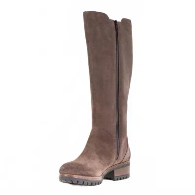 Salvia Women's Carmen Boots In Loggia Vizalo Suede In Animal Print