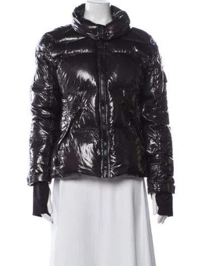 Pre-owned Sam Down Coat In Black