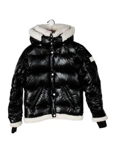 Pre-owned Sam Kids' Down Coat In Black