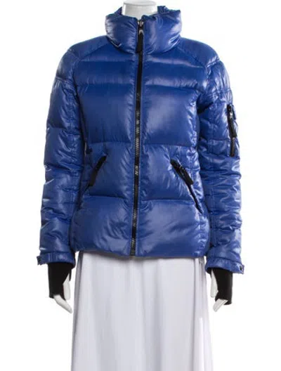 Pre-owned Sam Down Jacket In Blue