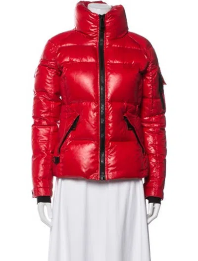 Pre-owned Sam Down Jacket In Red