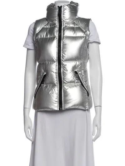 Pre-owned Sam Down Jacket In Silver