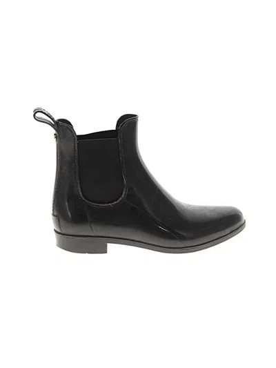 Pre-owned Sam Edelman Ankle Boots In Black