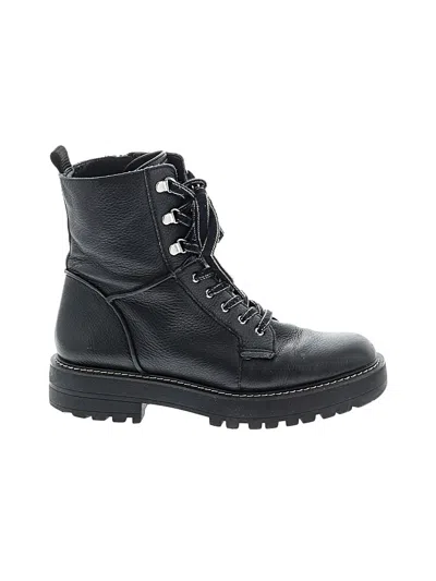 Pre-owned Sam Edelman Ankle Boots In Black