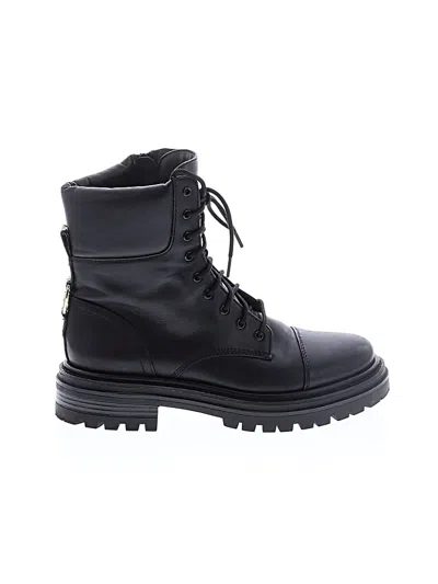 Pre-owned Sam Edelman Ankle Boots In Black