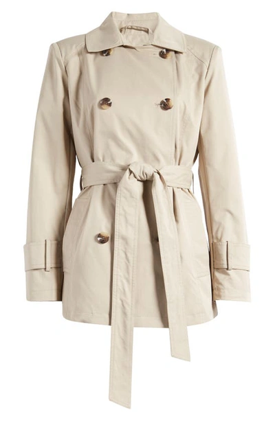 Sam Edelman Belted Trench Coat In Birch