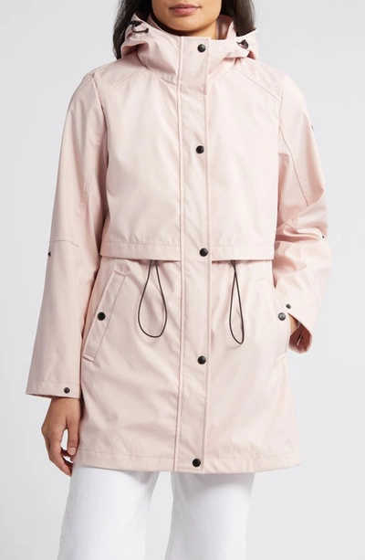 Sam Edelman Hooded Coat In Blush