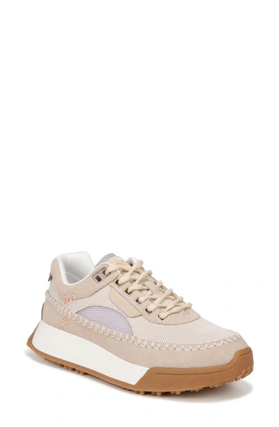 Sam Edelman Luann Platform Sneaker In Limestone Se/ Dusted Iris