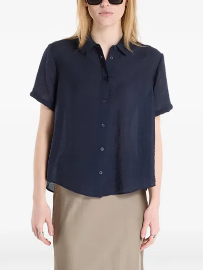 Samsoe & Samsoe Samina Shirt In Blue