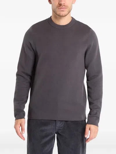 Samsoe & Samsoe Saniklas Crew-neck Sweater In Black