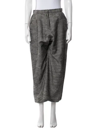 Pre-owned Samuji Wide Leg Pants In Grey
