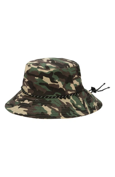 San Diego Hat Camouflage Bucket Hat In Green