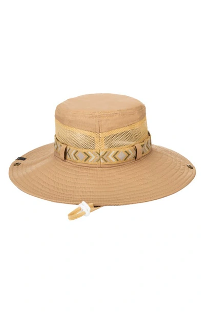 San Diego Hat Floatable Wide Brim Sun Hat In Brown