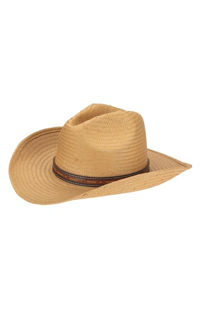 San Diego Hat Toasted Paperbraid Cowboy Hat In Brown
