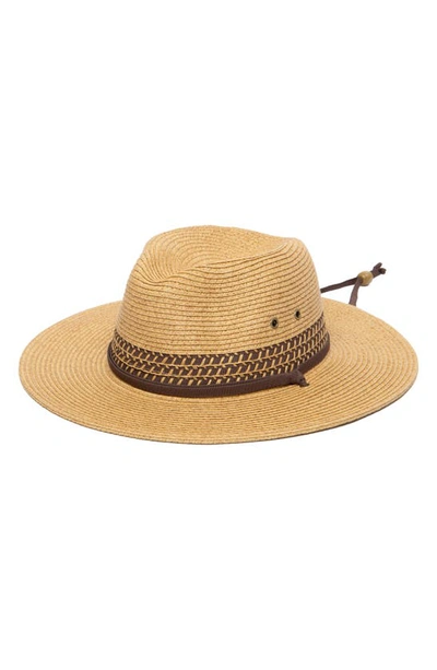 San Diego Hat Ultrabraid Outback Hat In Brown