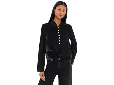 Sanctuary Matera Velvet Jacket Women's Coat Black: Xs (us 2)
