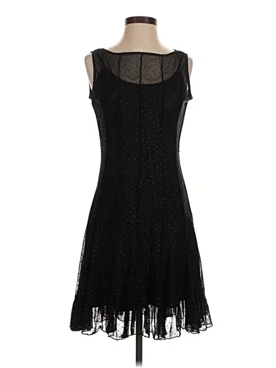 Pre-owned Sandra Darren Cocktail Dress In Black