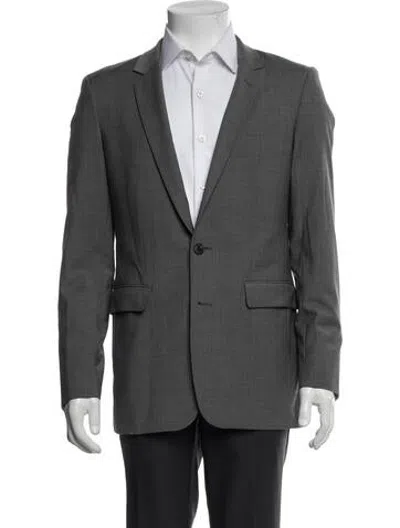 Pre-owned Sandro Blazer In Grey