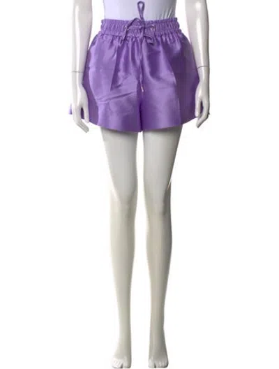 Pre-owned Sandro Mini Shorts W/ Tags In Purple