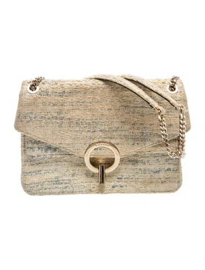 Pre-owned Sandro Shoulder Bag In Neutrals