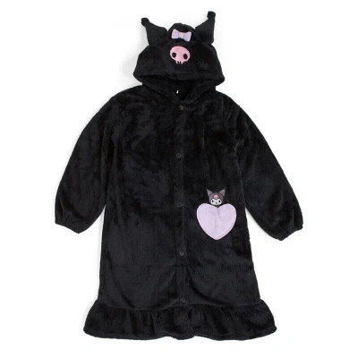 Pre-owned Sanrio Fluffy Wearable Blanket Kuromi  Japan In Multicolor