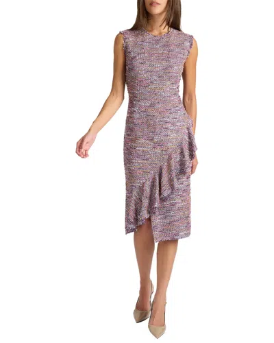 Santorelli Cami Sheath Dress In Purple